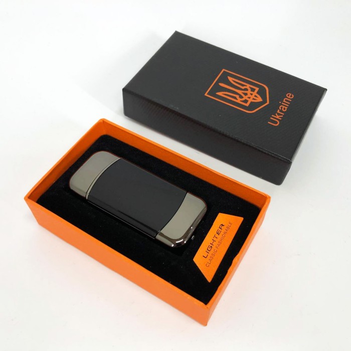Запальничка вічна LIGHTER HL-439, Стильна запальничка в подарунок, Електрозапальничка тактична UF-39