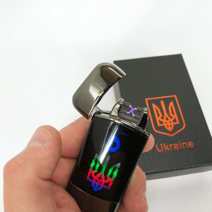 Запальничка вічна LIGHTER HL-439, Стильна запальничка в подарунок, Електрозапальничка тактична UF-39