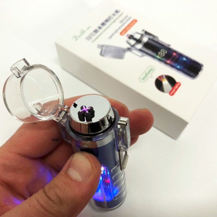 Запальничка Lighter з підзарядкою від USB HL-512, Вічна запальничка usb з акумулятором NL-50