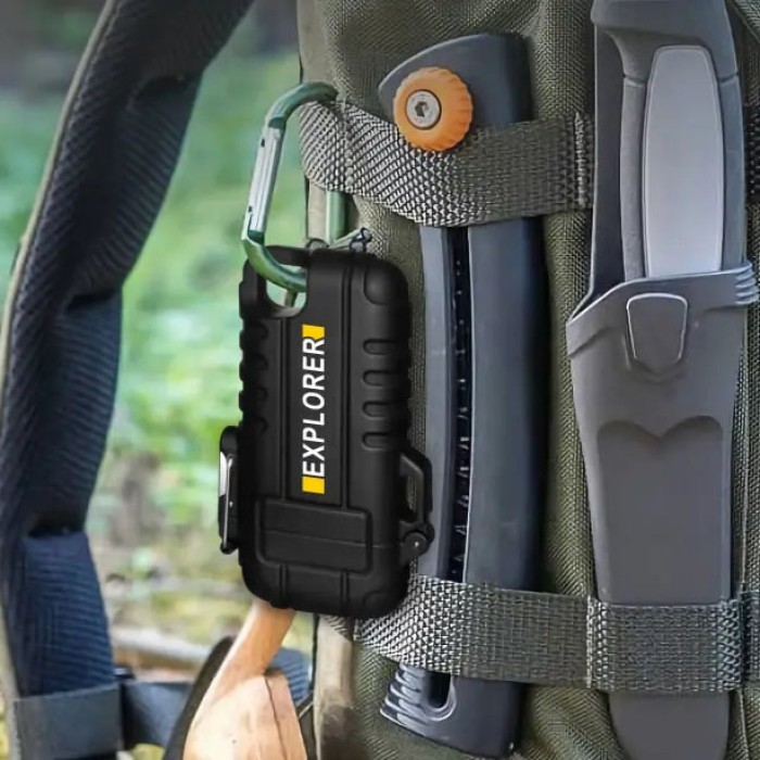 Запальничка Lighter з підзарядкою від USB, Електрична запальничка lighter Вічна електронна BC-44