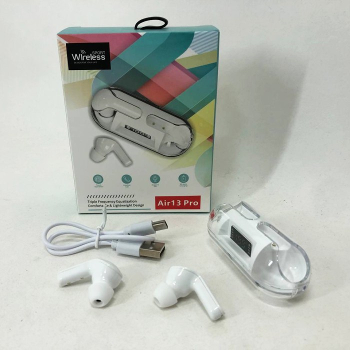 Навушники сенсорні бездротові для андроїд Air13 Pro Bluetooth, Бездротові UB-195 bluetooth навушники