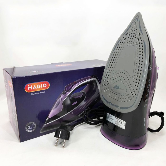 Хороша праска побутова парова MAGIO, Праска для догляду за гардеробом, Парові праски хороші праски NT-99