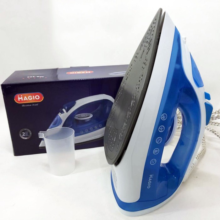 Праска для прасування будь-якого одягу Magio MG-534, Парова праска для догляду за тканиною XF-96