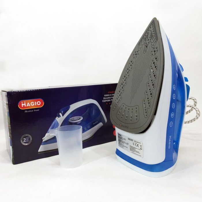Праска для прасування будь-якого одягу Magio MG-534, Парова праска для догляду за тканиною XF-96