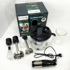 Блендер для змішування крему Rainberg RB-2238, Кухонний комбайн металевий, Блендер багатофункціональний PX-13