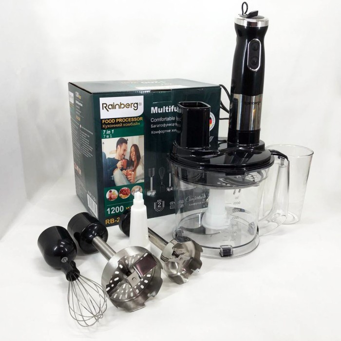 Блендер з легким керуванням Rainberg RB-2238, Кухонний електричний подрібнювач-блендер OG-50