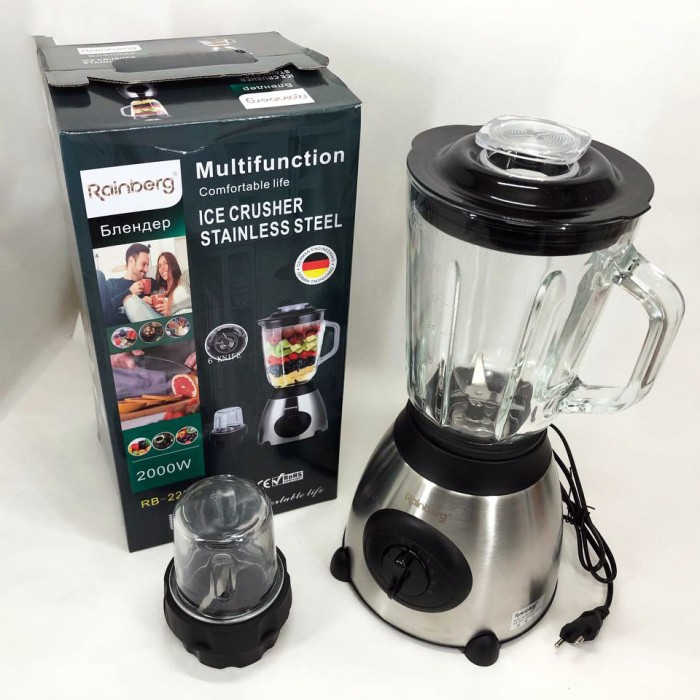 Настольный стационарный блендер, Блендер переносний Кухонний електричний подрібнювач SE-57