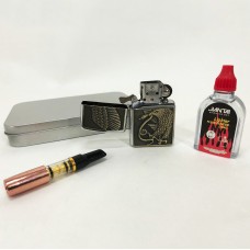 Подарункові запальнички, Запальничка подарункова сувенірна, Бензинова запальничка QU-71