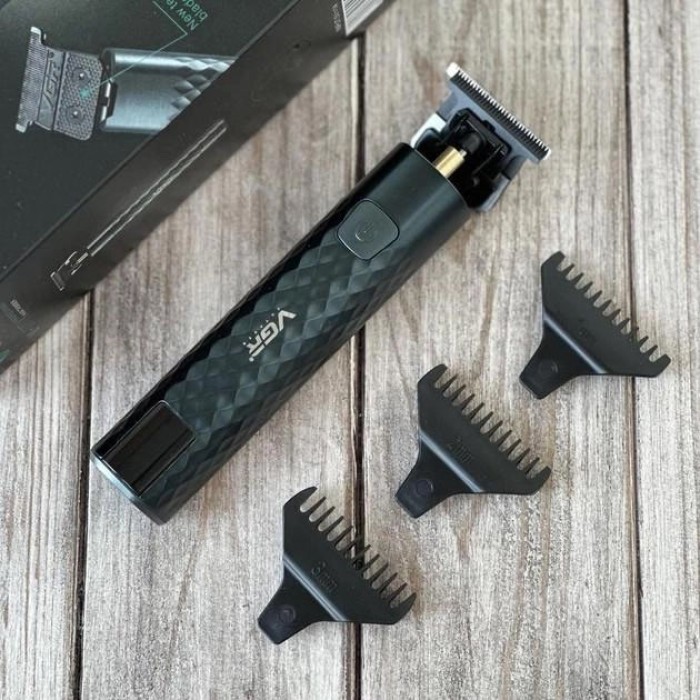 Тример для бороди універсальна з насадками VGR V-077, Хороший бездротовий триммер CJ-69