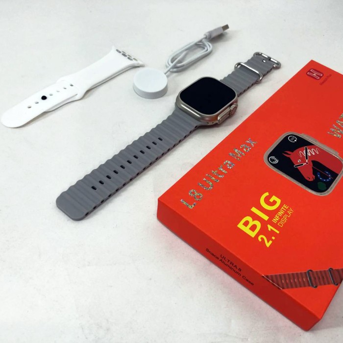 Смарт годинник WATCH L8 Ultra Max. Колір: білий WZ-30