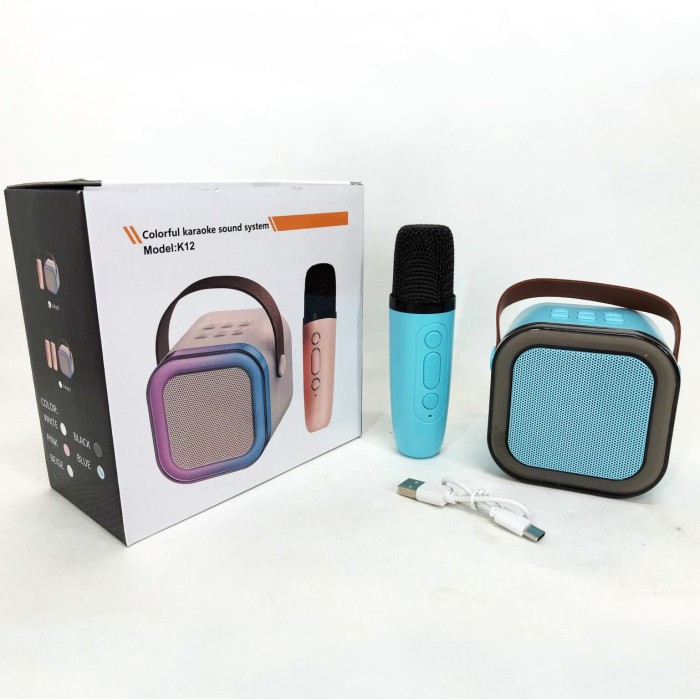 Bluetooth караоке мікрофон K12, Караоке вечірок, Мікрофон для караоке з колонкою Дитяче PF-84
