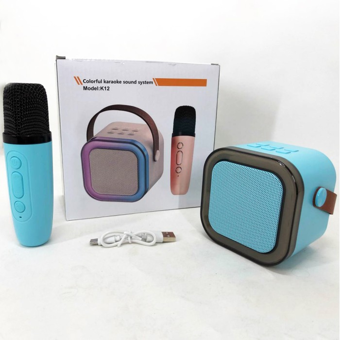 Bluetooth караоке мікрофон K12, Караоке вечірок, Мікрофон для караоке з колонкою Дитяче PF-84