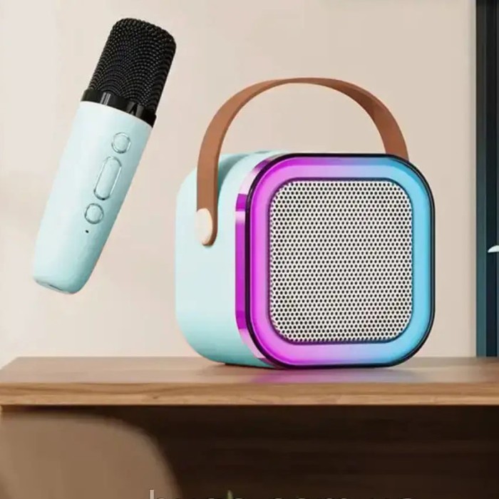 Дитяче караоке для співу K12 10W, Мікрофон дитячий, Дитячий мікрофон bluetooth, JP-863 Музичний мікрофон