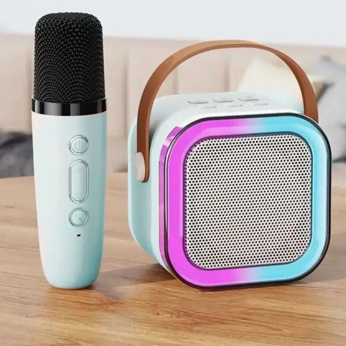 Дитяче караоке для співу K12 10W, Мікрофон дитячий, Дитячий мікрофон bluetooth, JP-863 Музичний мікрофон