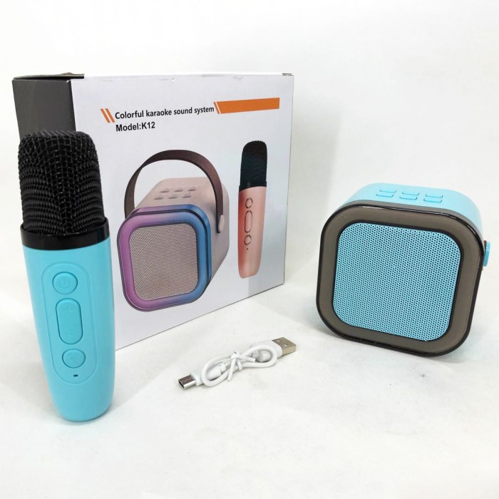 Портативне дитяче караоке K12, Bluetooth мікрофон для караоке Колонка з динаміками MR-40