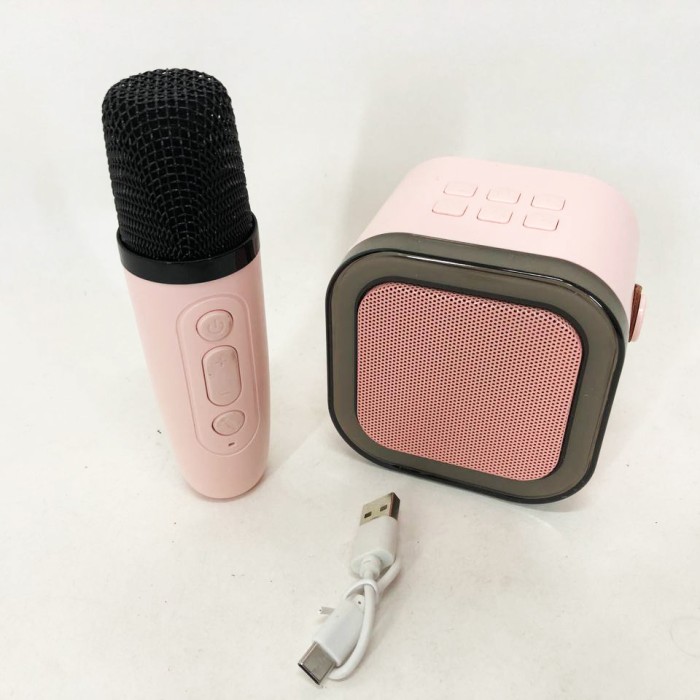 Портативна колонка з караоке мікрофоном bluetooth K12 10W, Bluetooth мікрофон караоке для дому GU-32