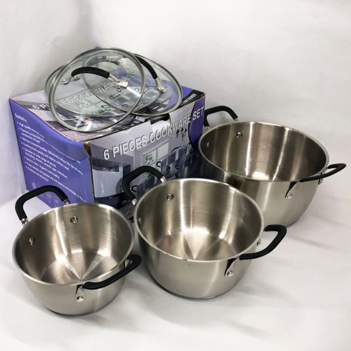 Набір каструль вищої якості, Набір каструль з антипригарним покриттям посуду для дому OE-63