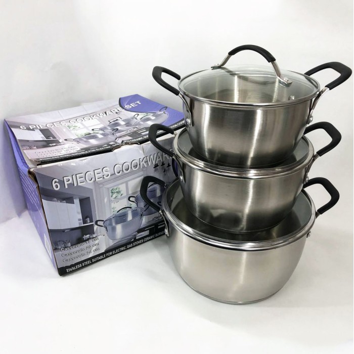 Набір каструль вищої якості, Набір каструль з антипригарним покриттям посуду для дому OE-63