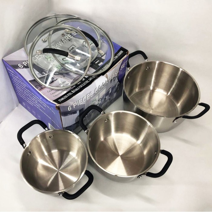 Набір каструль вищої якості, Набір каструль з антипригарним покриттям посуду для дому OE-63