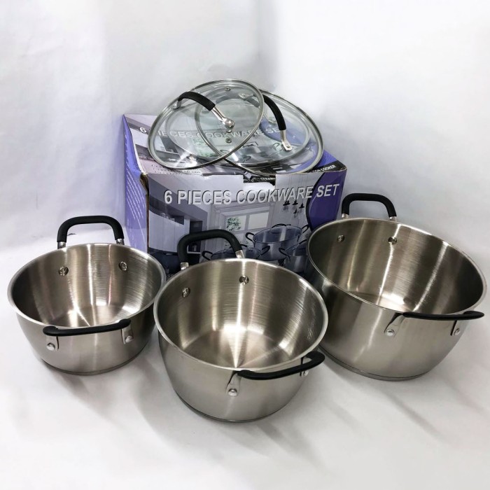 Набір каструль вищої якості, Набір каструль з антипригарним покриттям посуду для дому OE-63