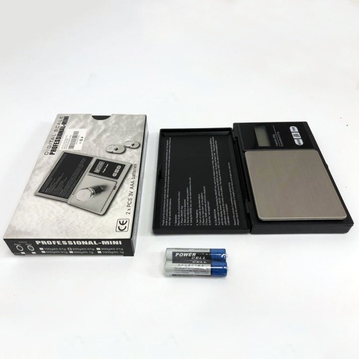 Ваги з високим рівнем точності, Точні ваги для ювелірних робіт кишенькові портативні IP-27