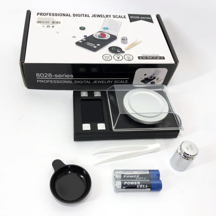Ювелірні ваги кишенькові 8028, Точні ваги для ювелірних робіт Ваги для вимірювання коштовностей AO-24