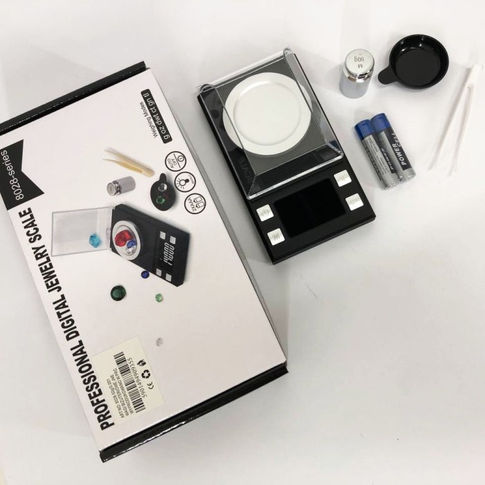 Ювелірні ваги кишенькові 8028, Точні ваги для ювелірних робіт Ваги для вимірювання коштовностей AO-24