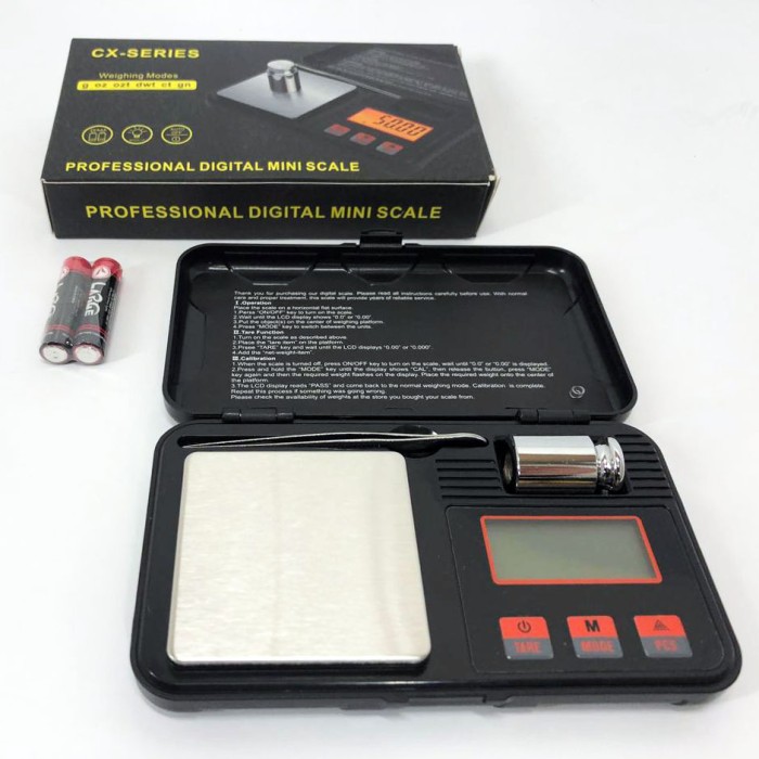 Точні ваги для вимірювання ваги ювелірних виробів CX-Toolbox 200г з дуже високою точністю SV-34