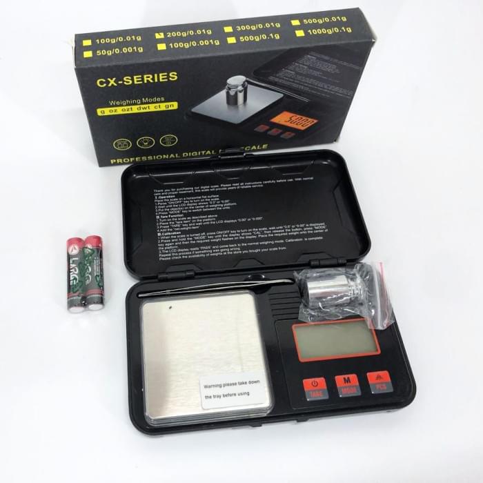 Ваги кишенькові ювелірні CX-Toolbox 200г, Точні ваги для ювелірних робіт, YP-219 Ваги кишенькові