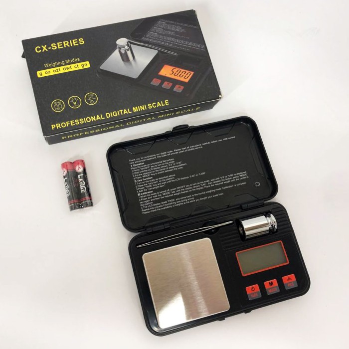 Ваги грамові високоточні CX-Toolbox 200г, Цифрові кишенькові ваги для ювелірів, Міні-ваги VB-34