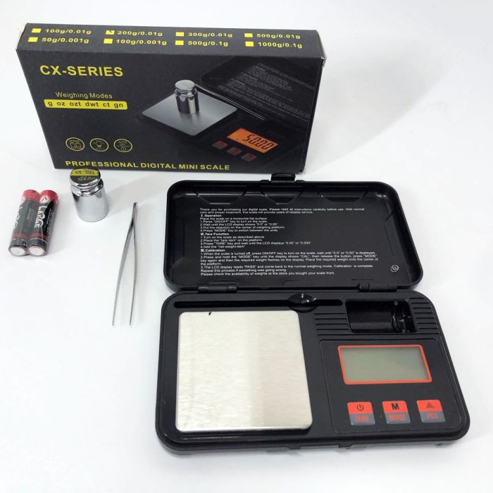 Ваги грамові високоточні CX-Toolbox 200г, Цифрові кишенькові ваги для ювелірів, Міні-ваги VB-34