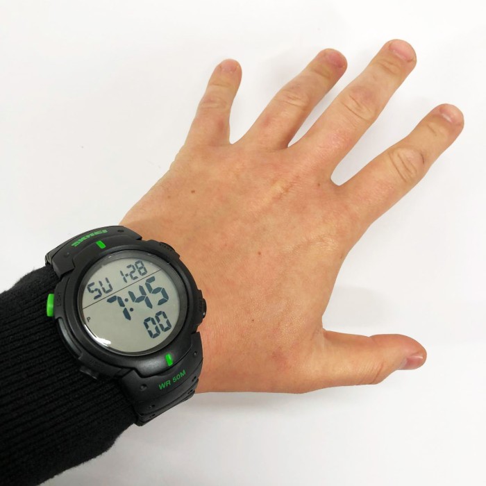 Армійські годинники топ SKMEI 1068GN, Повсякденні спортивні годинники спортивні спорт NU-54