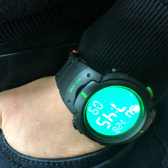 Армійські годинники топ SKMEI 1068GN, Повсякденні спортивні годинники спортивні спорт NU-54