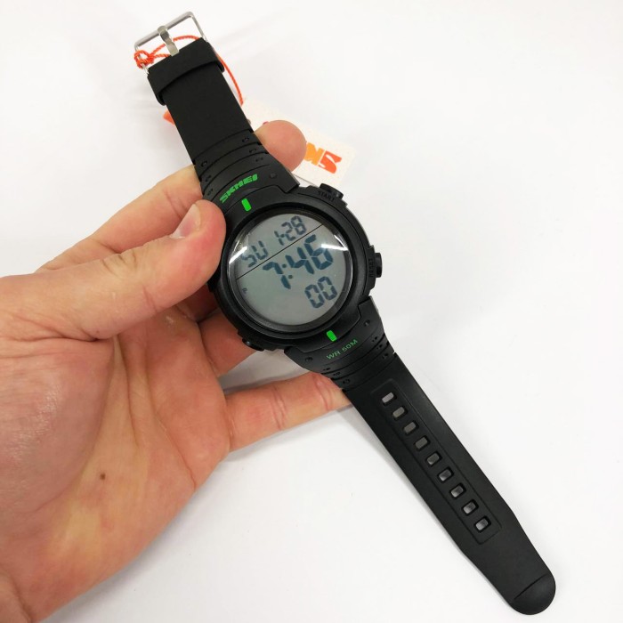 Армійські годинники топ SKMEI 1068GN, Повсякденні спортивні годинники спортивні спорт NU-54