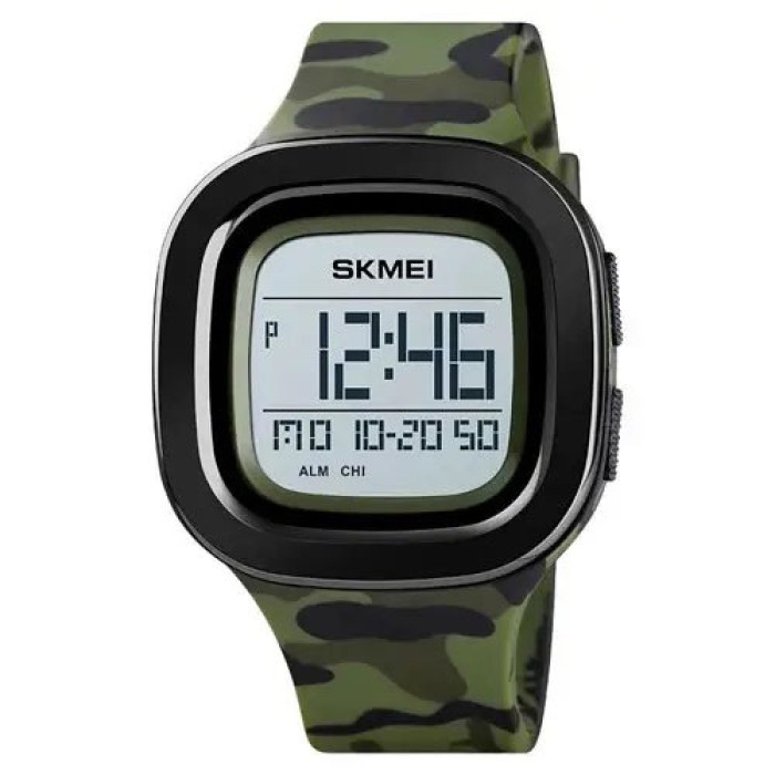 Військовий годинник для ЗСУ SKMEI 1580CMGN, Військовий годинник спецслужб, Стильний NK-941 армійський годинник