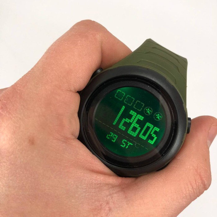 Спортивні годинники чоловічі водонепроникні, Годинники для військової та тактичної діяльності OM-91