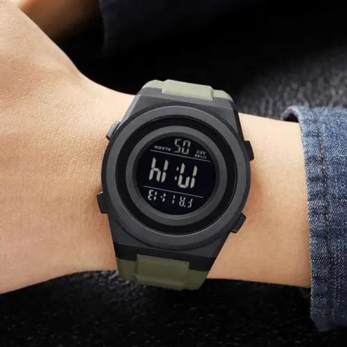 Хороші наручні годинники чоловічі SKMEI, Годинники для риболовлі та активного відпочинку RW-60