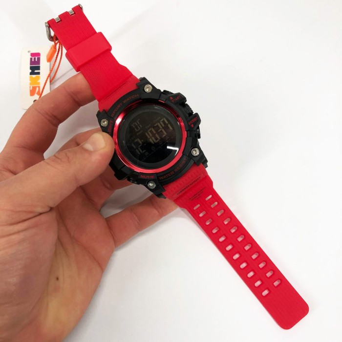 Годинник військовий з офіційною гарантією SKMEI 1384RD, Оригінальний чоловічий годинник EB-35