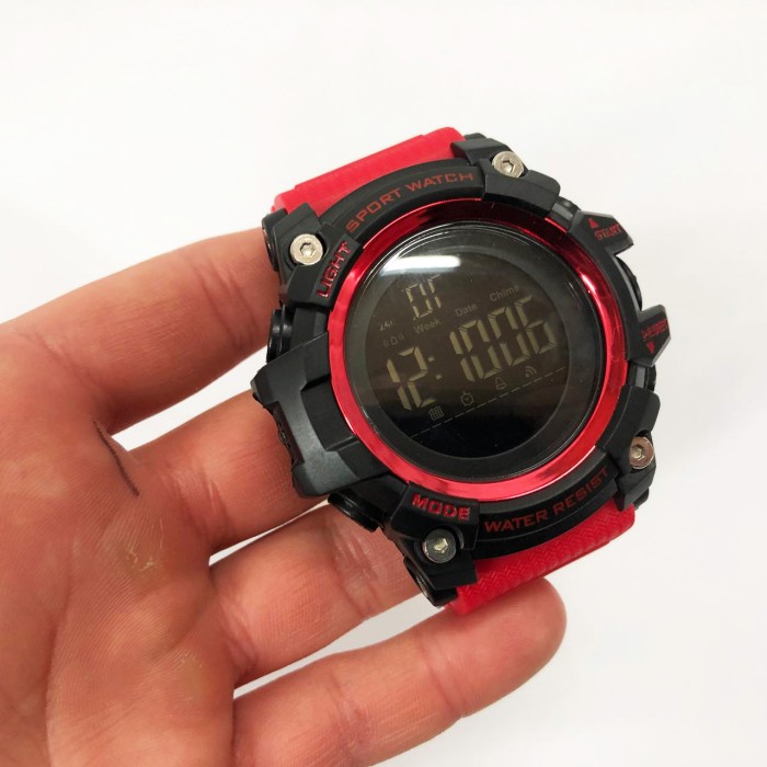 Годинник військовий з офіційною гарантією SKMEI 1384RD, Оригінальний чоловічий годинник EB-35