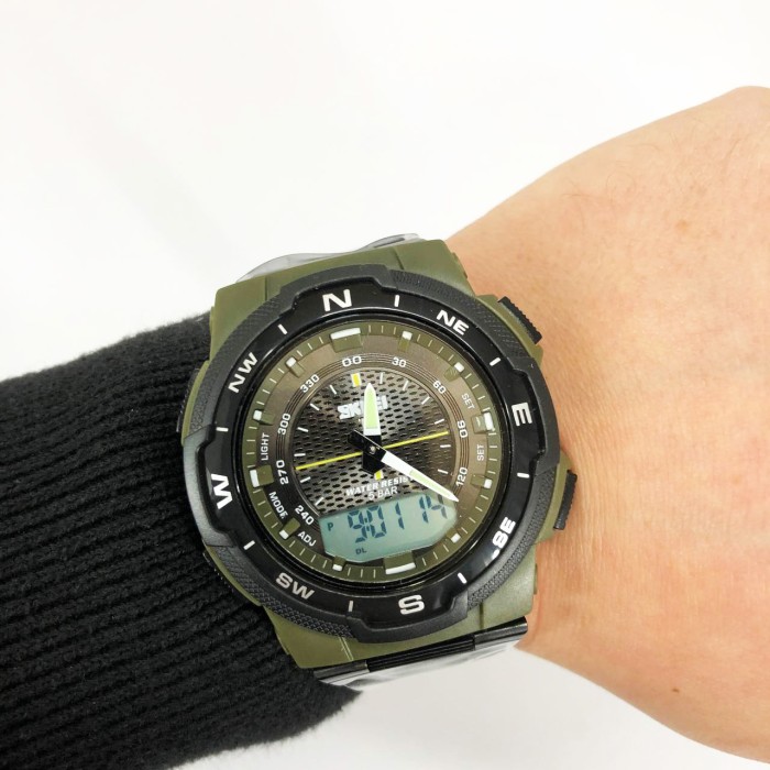 Рибальські годинники SKMEI, Фірмові спортивні годинники Брендові чоловічі OX-54