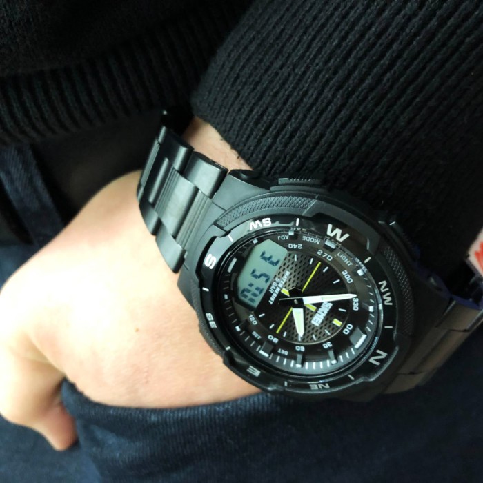 Годинник спортивний армійський SKMEI, Чоловічий годинник з офіційною гарантією для туризму BQ-61