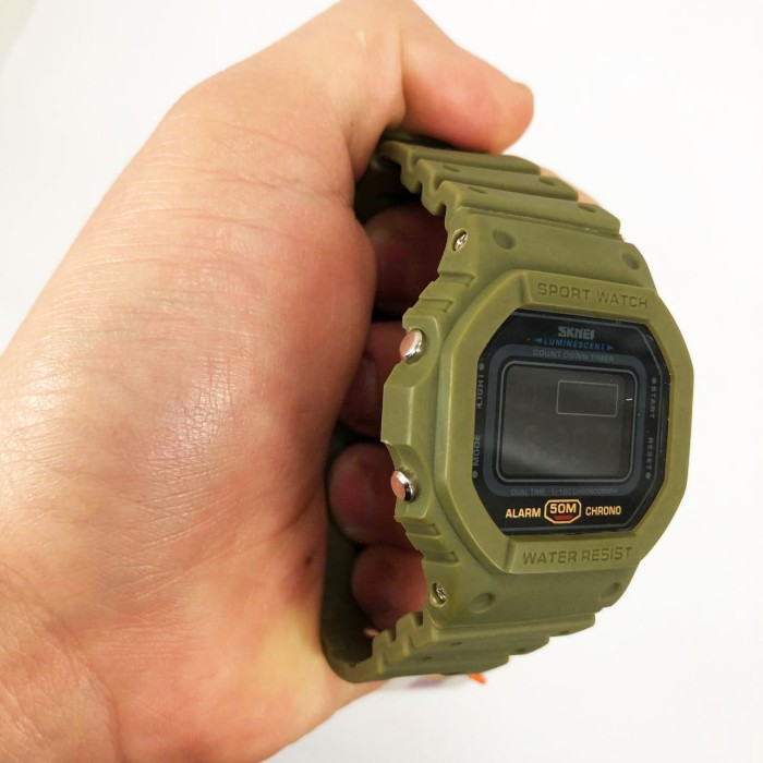 Наручний годинник для армії SKMEI 1628AGBK, Годинник кварцовий армійський Брендовий чоловічий MX-83