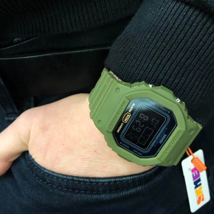 Наручний годинник для армії SKMEI 1628AGBK, Годинник кварцовий армійський Брендовий чоловічий MX-83