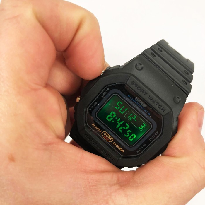 Водонепроникні чоловічі годинники SKMEI, Спортивні годинники чоловічі водонепроникні PO-73