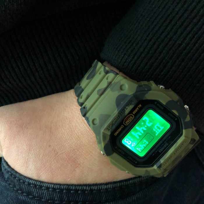 Водонепроникний годинник з гарантією SKMEI 1628CMGN, Чоловічий круглий спортивний годинник UO-91