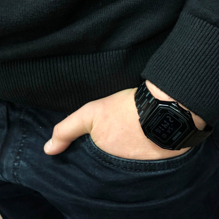 Наручні годинники в ретро стилі SKMEI 1647BK, Годинники old school, Оригінальний чоловічий годинник GX-85