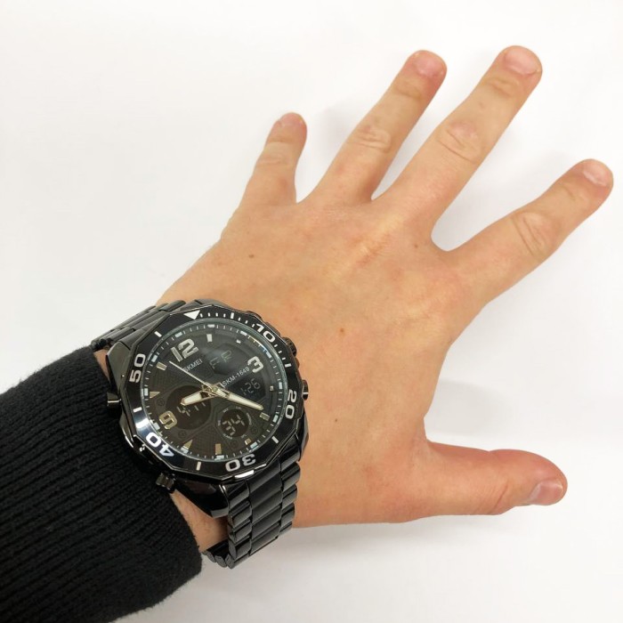 Чоловічі годинники на ланцюжку на подарунок SKMEI, Класичні чоловічі годинники під костюм KS-69