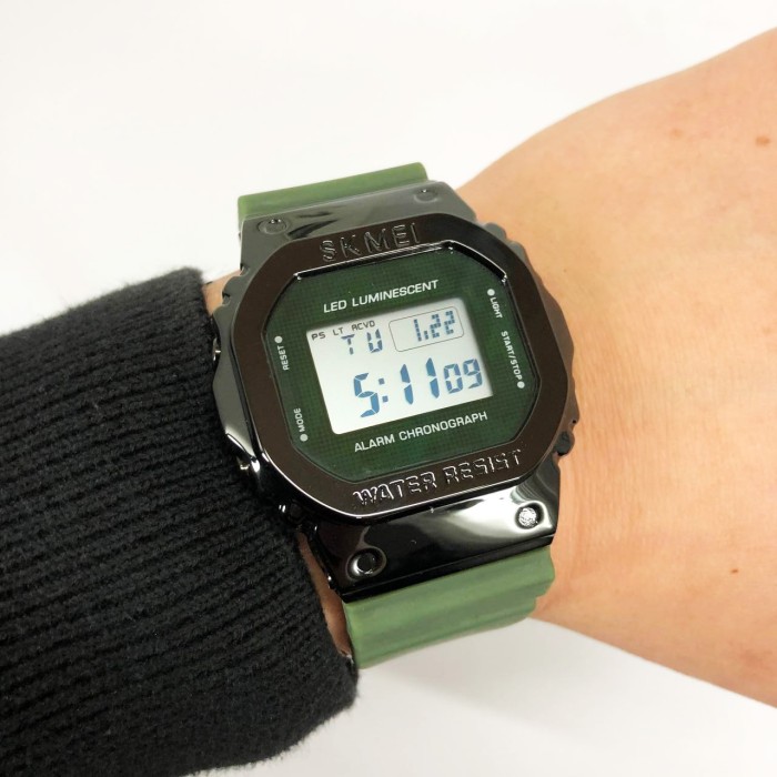 Водонепроникні чоловічі годинники SKMEI 1851AG, Модні спортивні годинники для активного відпочинку MO-81