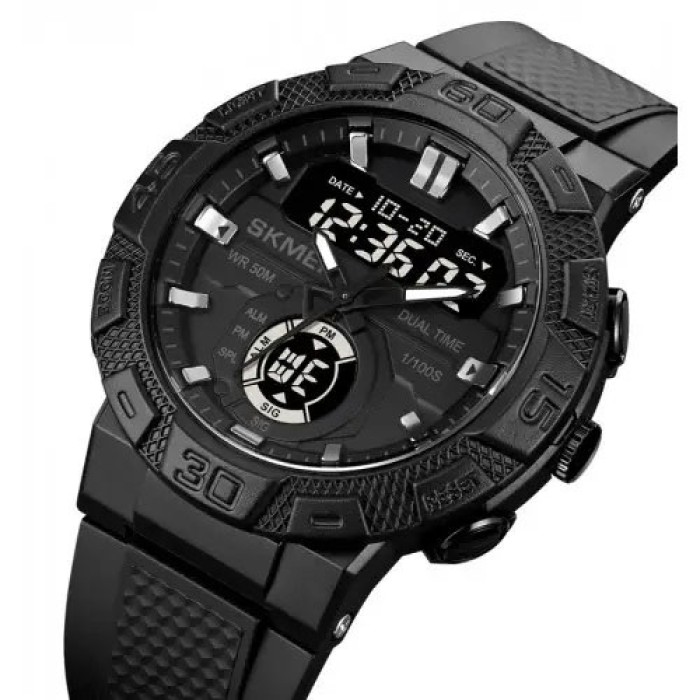 Стильні чорні чоловічі наручні годинники, Красиві чоловічі класичні годинники Круті UQ-92