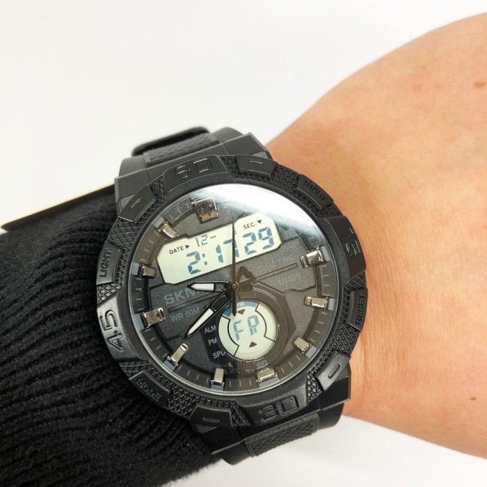 Чоловічий годинник з офіційною гарантією SKMEI, Годинник військової тематики Водонепроникний MA-75